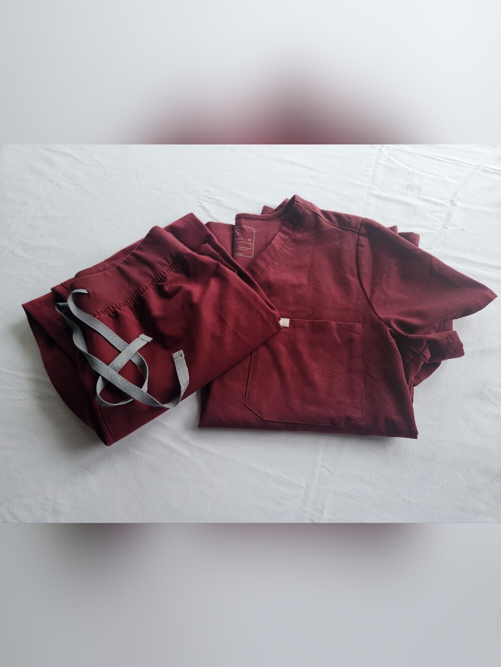 S/M Burgundy FIGS Set